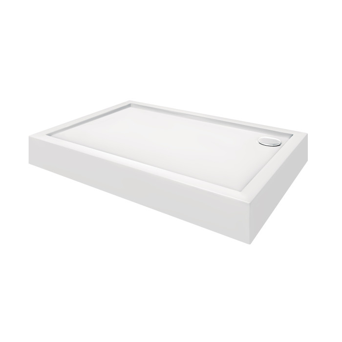 Душовий піддон Qtap Tern 3012812 120x80x12 см + сифон (TERN3012812)