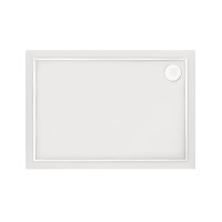 Душовий піддон Qtap Tern 3012812 120x80x12 см + сифон (TERN3012812)