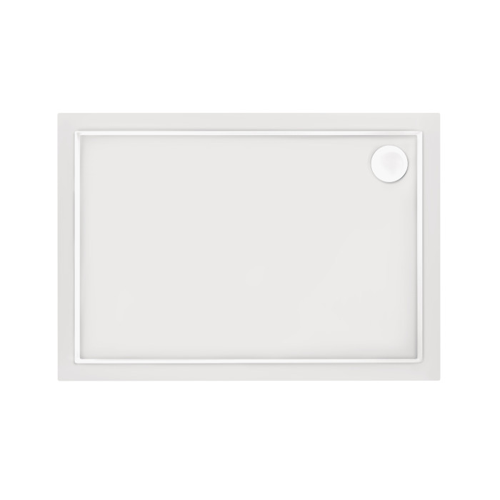 Душовий піддон Qtap Tern 3012812 120x80x12 см + сифон (TERN3012812)