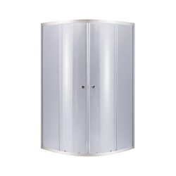 Душова кабіна Lidz Latwa SC90x90.SAT.MID.GR, скло тоноване 4 мм без піддона (LLSC9090SATMIDGR2)