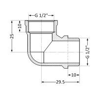 Кут SD Plus 1/2" ВЗ SD42015 (SD42015)