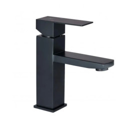 Змішувач для раковини Lidz Kubis 001F (k35) LDKUB001FBLA43376 Black (LDKUB001FBLA43376)