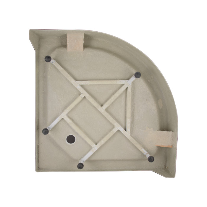 Душова кабіна Lidz Latwa SC80x80.SAT.LOW.GR, скло тон. 4 мм + Lidz Душовий піддон KAPIELKA ST80x80x15 (LLASC8080SLGSET)