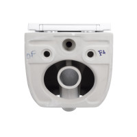 Унітаз підвісний Qtap Gemini безободковий з сидінням Soft-close QT2533076EUQW (QT2533076EUQW)