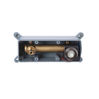 Змішувач для раковини Qtap Gemini прихованого монтажу QTGEM273GMB45695 Gunmetal Black PVD (QTGEM273GMB45695)