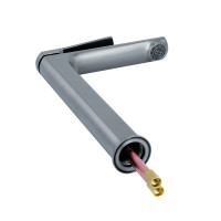 Змішувач для раковини Qtap Slavonice високий QTSLA269GMB45925 Gunmetal Black PVD (QTSLA269GMB45925)