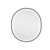 Дзеркало Qtap Gemini 800х700 з LED-підсвічуванням Touch, з антизапотіванням, з димером, рег. темп. кольору (3000-6500K) Reverse QT2578R8072B (QT2578R8072B)