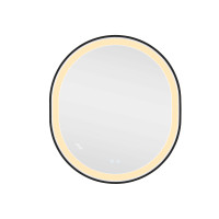 Дзеркало Qtap Gemini 800х700 з LED-підсвічуванням Touch, з антизапотіванням, з димером, рег. темп. кольору (3000-6500K) Reverse QT2578R8072B (QT2578R8072B)