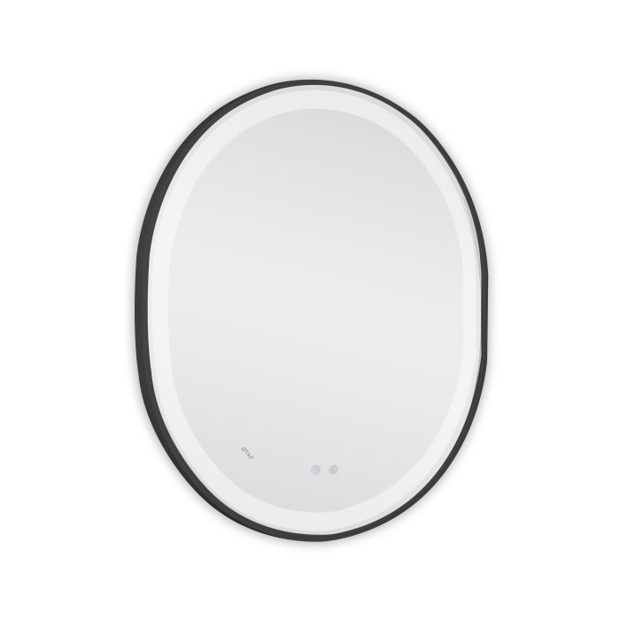 Дзеркало Qtap Gemini 800х700 з LED-підсвічуванням Touch, з антизапотіванням, з димером, рег. темп. кольору (3000-6500K) Reverse QT2578R8072B (QT2578R8072B)