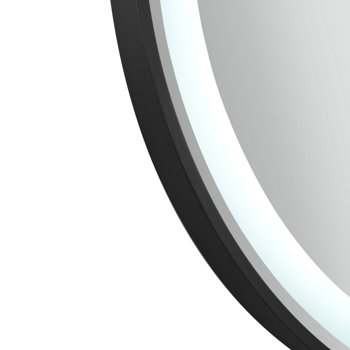 Дзеркало Qtap Gemini 800х700 з LED-підсвічуванням Touch, з антизапотіванням, з димером, рег. темп. кольору (3000-6500K) Reverse QT2578R8072B (QT2578R8072B)
