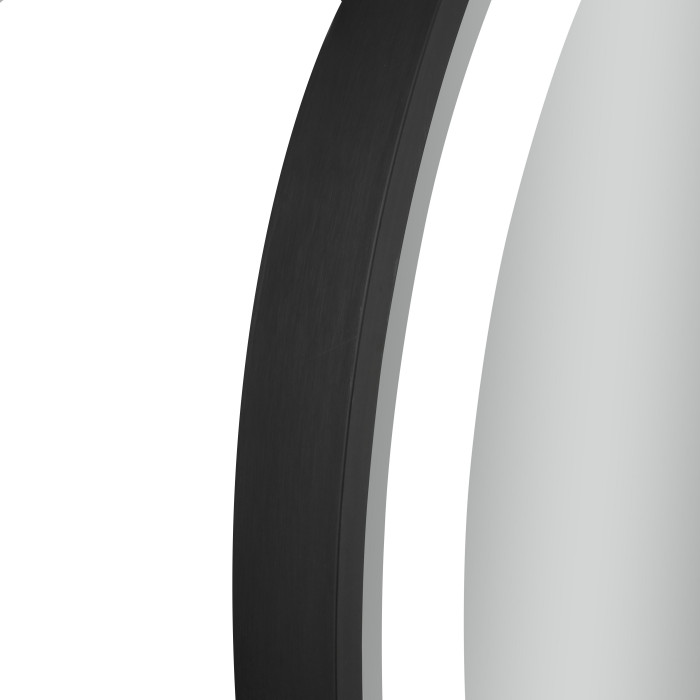 Дзеркало Qtap Gemini 800х700 з LED-підсвічуванням Touch, з антизапотіванням, з димером, рег. темп. кольору (3000-6500K) Reverse QT2578R8072B (QT2578R8072B)
