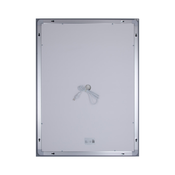 Дзеркало Lidz Kubis 600х800 з LED-підсвічуванням Touch, з антизапотіванням, з димером, рег. яскравості LD78LF9376080 (LD78LF9376080)