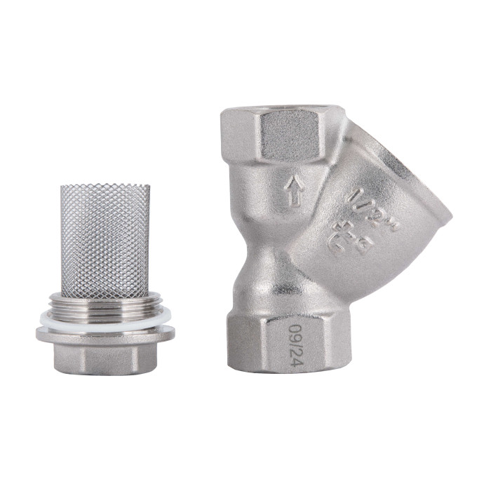 Фільтр грубої очистки Thermo Alliance Forte 1/2"ВВ нікель для води косий TAF124W15 (TAF124W15)