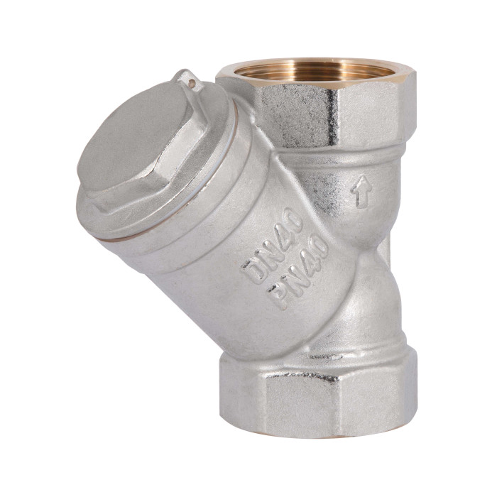 Фільтр грубої очистки Thermo Alliance Standart 1 1/2"ВВ нікель для води косий TAS124W40 (TAS124W40)