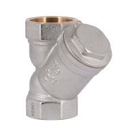 Фільтр грубої очистки Thermo Alliance Standart 1 1/2"ВВ нікель для води косий TAS124W40 (TAS124W40)