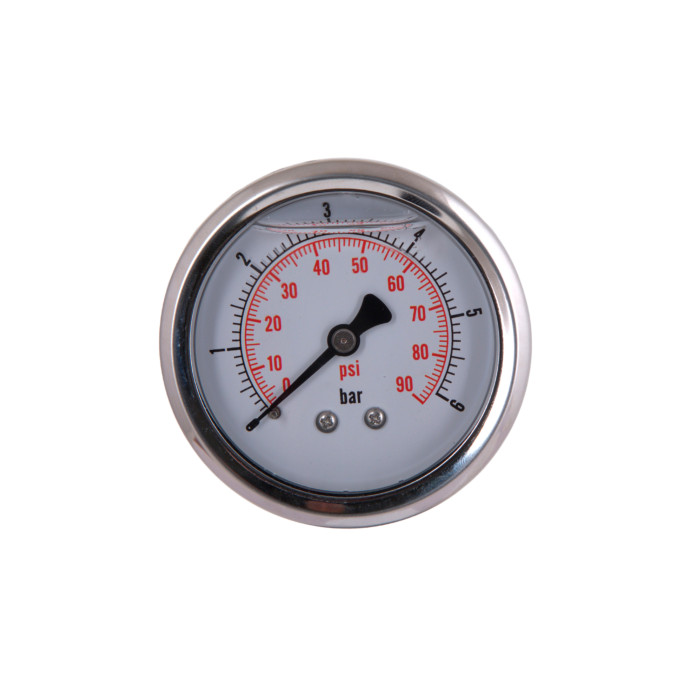 Манометр із гліцерином Thermo Alliancе Forte 6 бар, 1/4"З, заднє підключення TAF171G6B (TAF171G6B)
