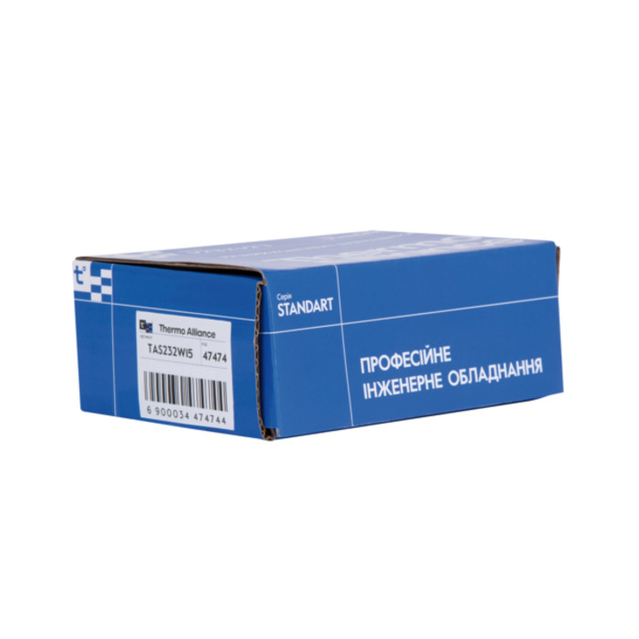 Комплект радіаторних кранів Thermo Alliance Standart 1/2" ВН кутовий TAS232W15 (TAS232W15)