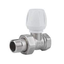 Кран радіаторний Icma 1/2" прямий №813 (82813AD06)