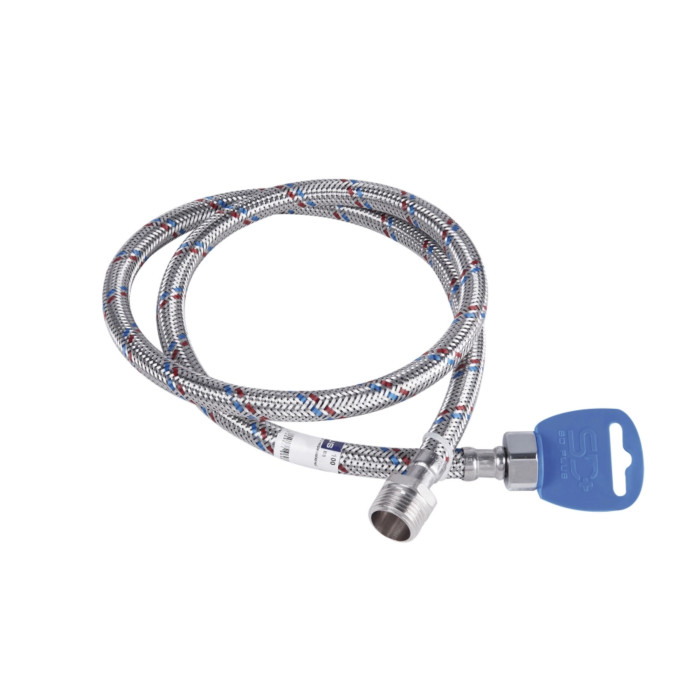 Гнучка підводка для води SD Plus 100 см ГШ SD398W100 (SD398W100)