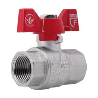 Кран кульовий SD Forte 1/2" ВР для води (метелик) SF602W15 (SF602W15)