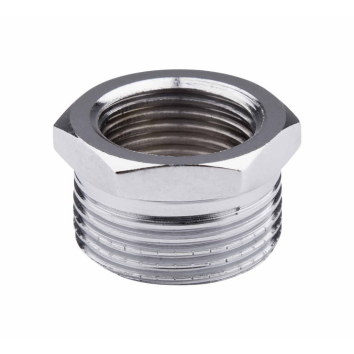 Футорка SD Forte 3/4"х1/2" ЗВ хром SF374H2015 (SF374H2015)
