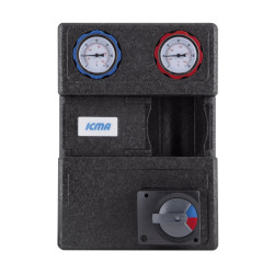 Насосна група Icma 1" 1/2 підключення справа, без насоса №R001 (93R001AED53)