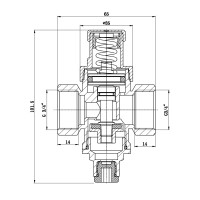 Редуктор SD Forte 3/4" SF241W20 (SF241W20)