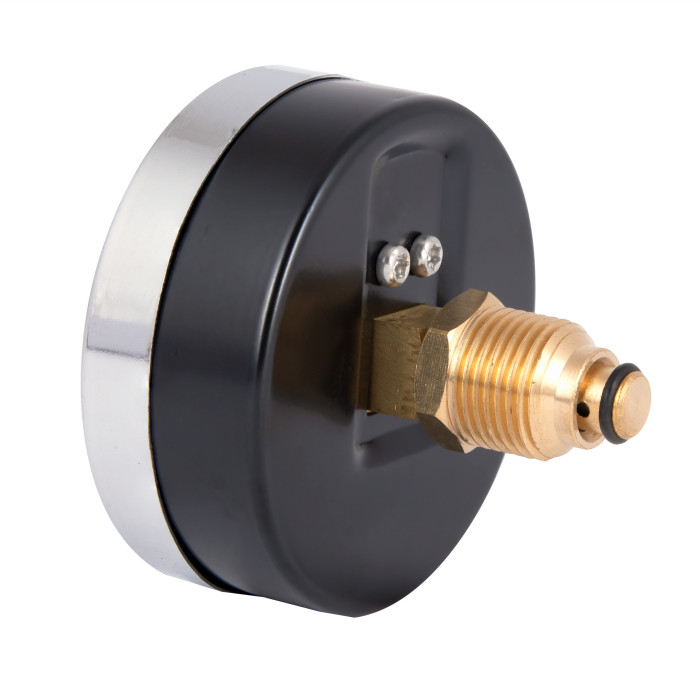 Термоманометр SD Plus 80 мм 1/2", заднє підмикання SD1736B (SD1736B)