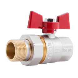 Кран кульовий "Американка" SD Plus 3/4" ВЗ прямий SD220NW20PN40 (SD220NW20PN40)