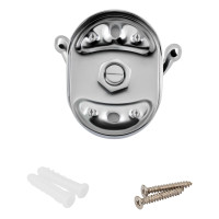 Гачок Lidz Oreo 0602 подвійний LDORE0602CRM22169 Chrome (LDORE0602CRM22169)