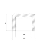 Заглушка PPR Thermo Alliance 25 (DSD002)