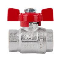 Кран кульовий Icma 1/2" прямий №349 (87349AD11)