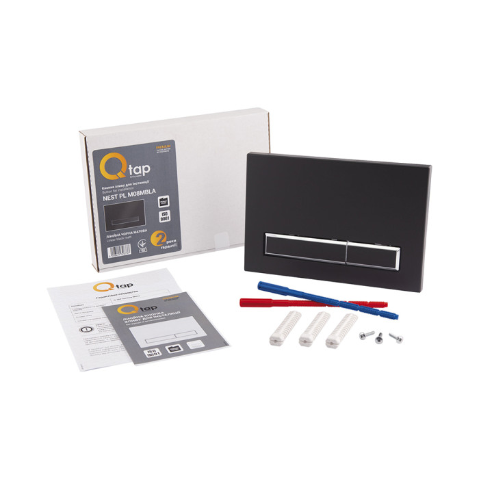 Панель змиву для унітаза Qtap Nest QT0111M08V1091MB (QT0111M08V1091MB)