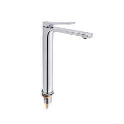 Змішувач для раковини Qtap Slavonice високий QTSLV10H42103C Chrome (QTSLV10H42103C)