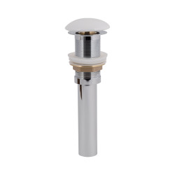 Донний клапан для раковини Qtap PU02 225х70х70 White (QT066PU02W)