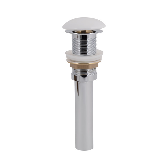 Донний клапан для раковини Qtap PU02 225х70х70 White (QT066PU02W)
