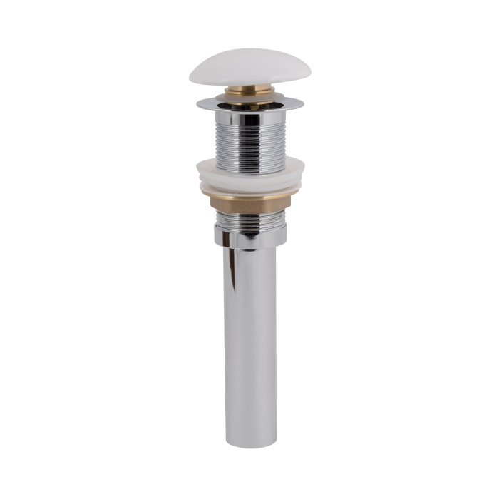 Донний клапан для раковини Qtap PU02 225х70х70 White (QT066PU02W)