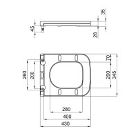 Сидіння для унітаза Qtap (Aries) з мікроліфтом Slim QT99HXU15W (QT99HXU15W)