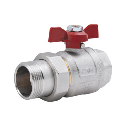Кран кульовий "Американка" Icma 1 1/4" прямий №347 (87347AG11)