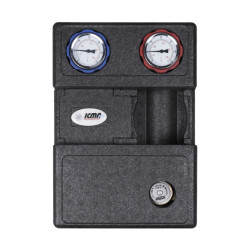 Насосна група Icma 1" 1/2x3/4" підключення праве, з термостатичним змішувачем, без насоса №R004 (93R004AED5505 (093))