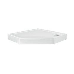 Душовий піддон Qtap Diamond 309912 90x90x12 см + сифон (DIAMOND309912)