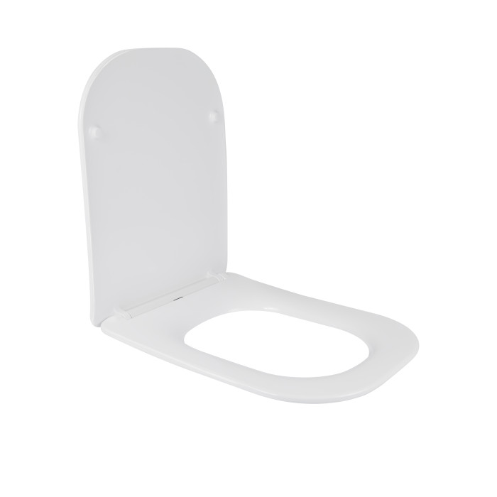 Сидіння для унітаза Qtap Nando з мікроліфтом Slim QT12991222AW (QT12991222AW)