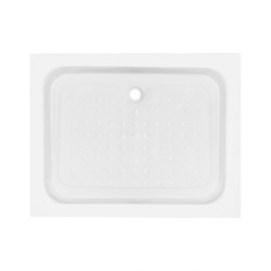 Душовий піддон KAPIELKA ST100x80х14 низький, прямокутний, діаметр зливу 52 мм Lidz (LKAST1008014)