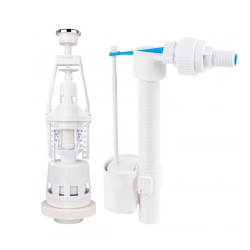 Комплект арматура з клапаном бокової подачі 1/2 Lidz (LIDZWHI6002K00103)