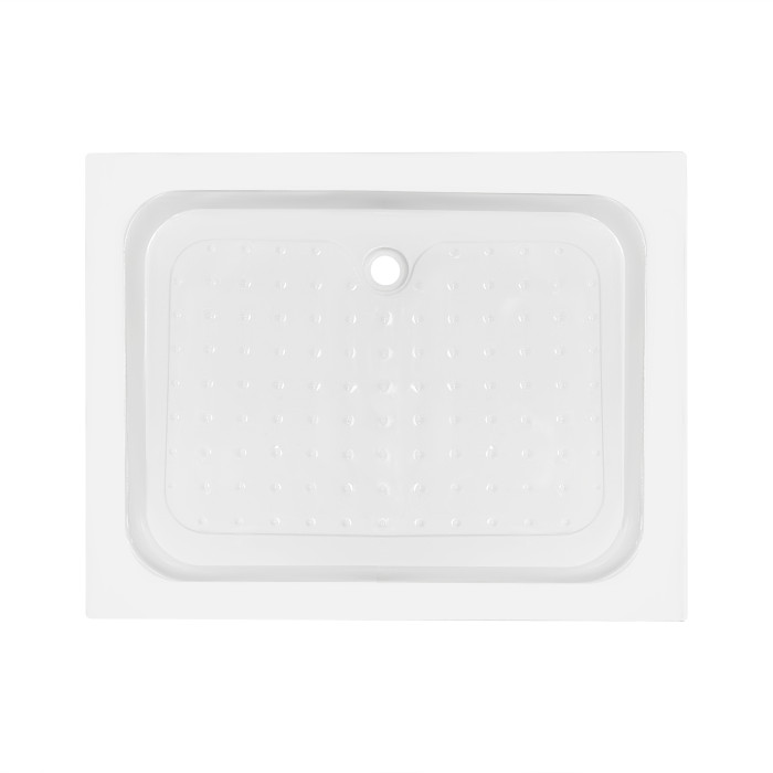 Душова кабіна Lidz Wawel SC100x80.SAT.LOW.FR, скло Frost 5 мм + Lidz Душовий піддон KAPIELKA ST100x80х14 (LWASC10080SLFSET)