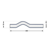 Обвід довгий PPR Blue Ocean 25 (BOCOPX25XXXXX)