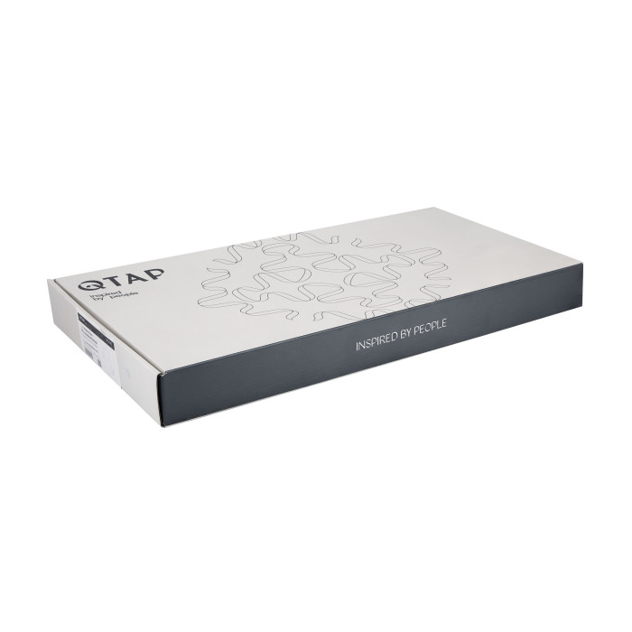 Змішувач для кухні Qtap Vlasta New з висувним виливом QTVLA344GMB45647 Gunmetal Black PVD (QTVLA344GMB45647)