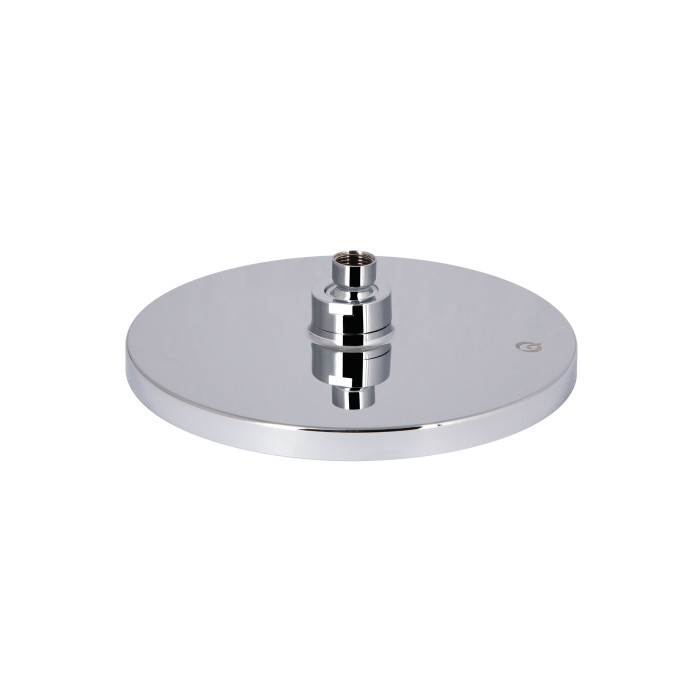 Лійка для верхнього душу Qtap Hlavova D 230 мм округла QTHLA107CRM45787 Chrome/White (QTHLA107CRM45787)