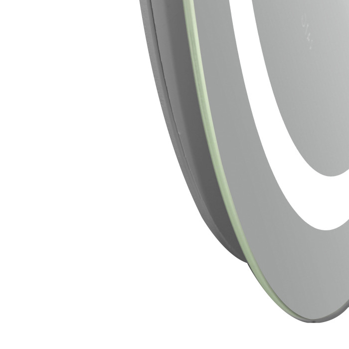 Дзеркало Qtap Gemini 650х900 з LED-підсвічуванням Touch, з антизапотіванням, з димером, рег. темп. кольору (3000-6500K) Reverse QT2578R6590 (QT2578R6590)