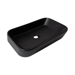 Раковина-чаша Qtap Scorpio 550х390х120 Matt black QT14112243MBN (QT14112243MBN)